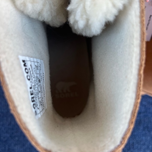 Women's Sorel Size 11 Joan of Arctic Snow Boots Lamb Wool Lining New no box - Picture 6 of 16
